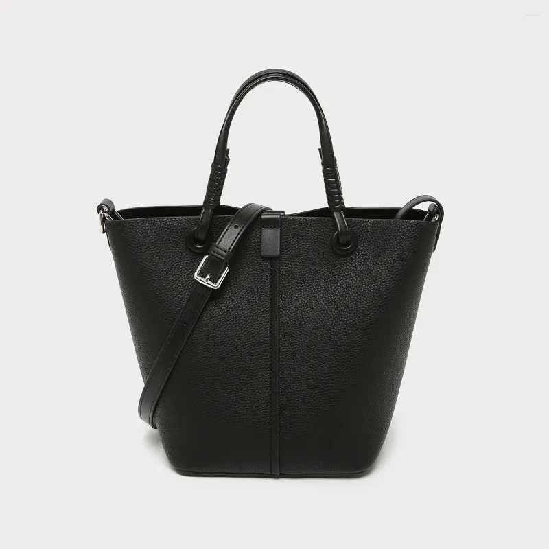 Evening Bags Autumn Winter Lychee Pattern Bucket Bag For Women Luxury Designer Ol Commuter High Q... | DHGate