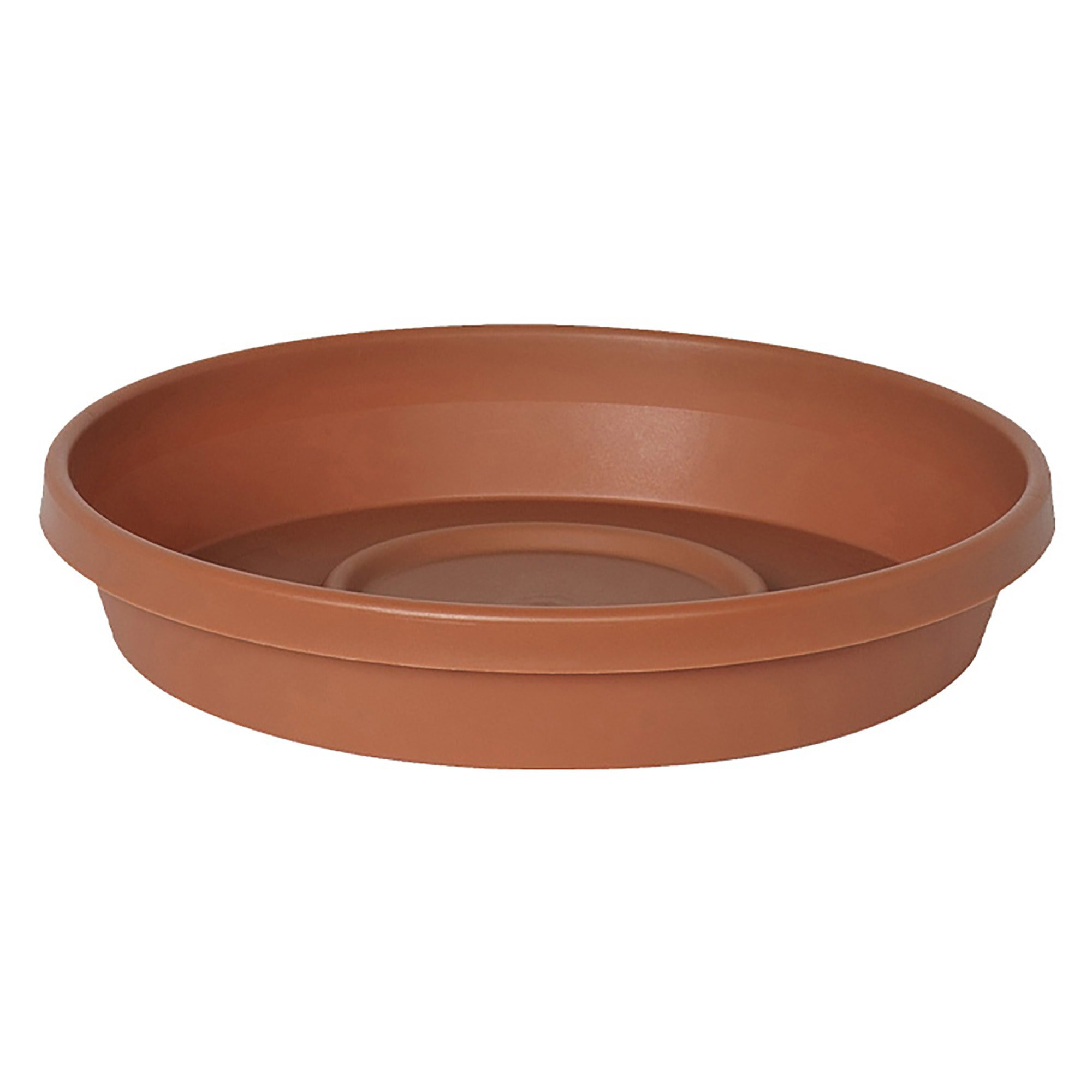 Bloem 14-in Terra Round Plastic Plant Saucer Tray - Terra Cotta Color | Walmart (US)