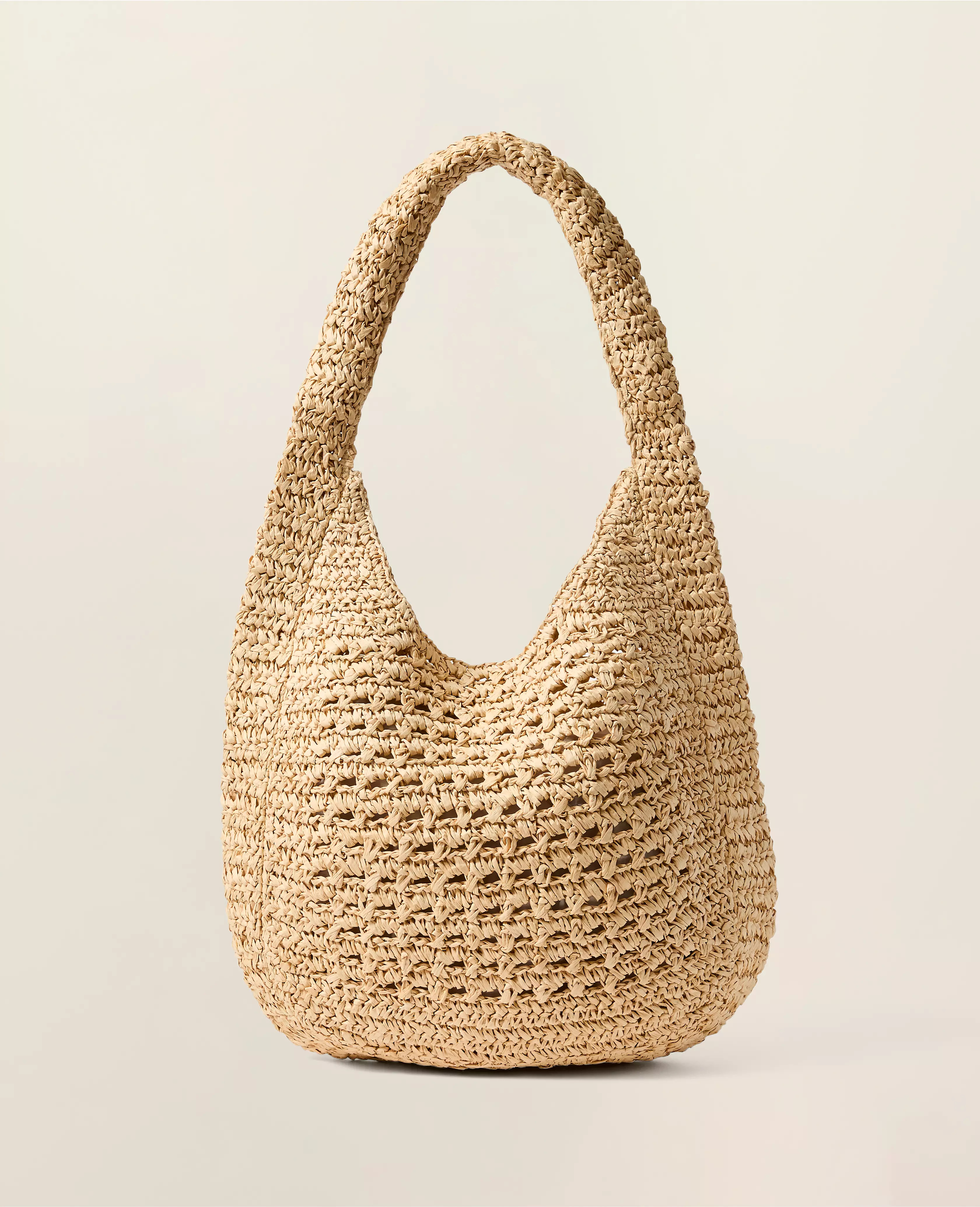 Oversized Raffia Tote | Ann Taylor