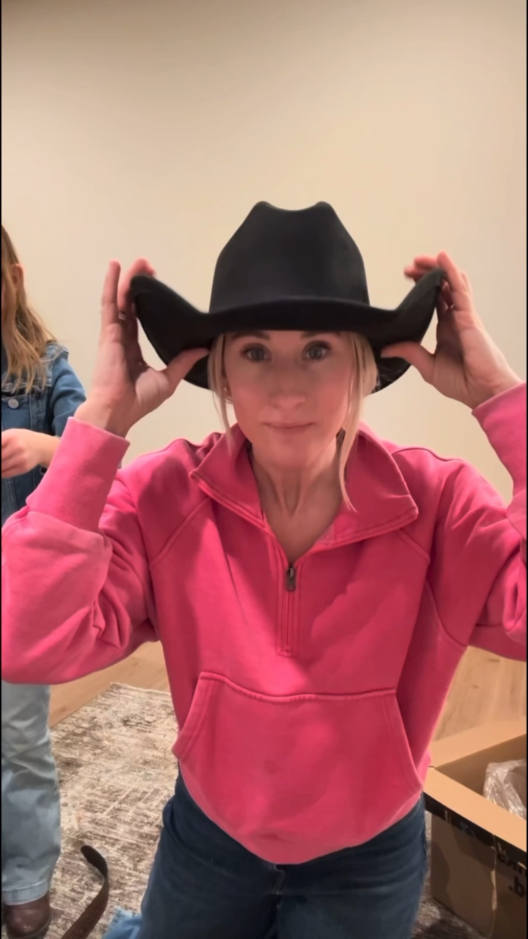 New favorite western staple 🤠✨
Just tried on this black cowboy hat from Amazon and I am OBSESSED — the shape is perfect, super comfy, and instantly elevates any outfit from basic to western chic.

If you’ve been looking for:
✔️ Affordable cowboy hat
✔️ Western accessories for everyday wear
✔️ A versatile hat for concerts, rodeos, and casual outfits

This one is a MUST 👏

Tap to shop it now before it sells out — it’s one of those Amazon finds you’ll wear nonstop 🛒🖤

#cowboyhat #westernstyle #amazonfashionfinds #westernoutfit #cowgirlstyle

#LTKootd #LTKSeasonal #LTKgrwm