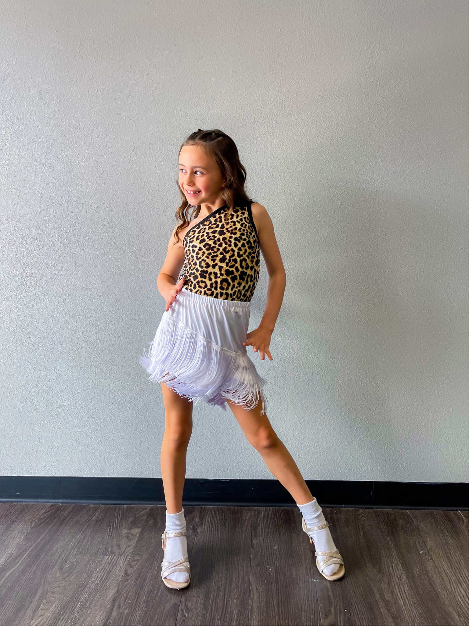 Ballroom Dancewear 💃🏼

#ballroomdancewear #dancewear #leopardprintleotard #salsaskirt #danceskirt #girlsdance

#LTKkids #LTKFitness #LTKunder50