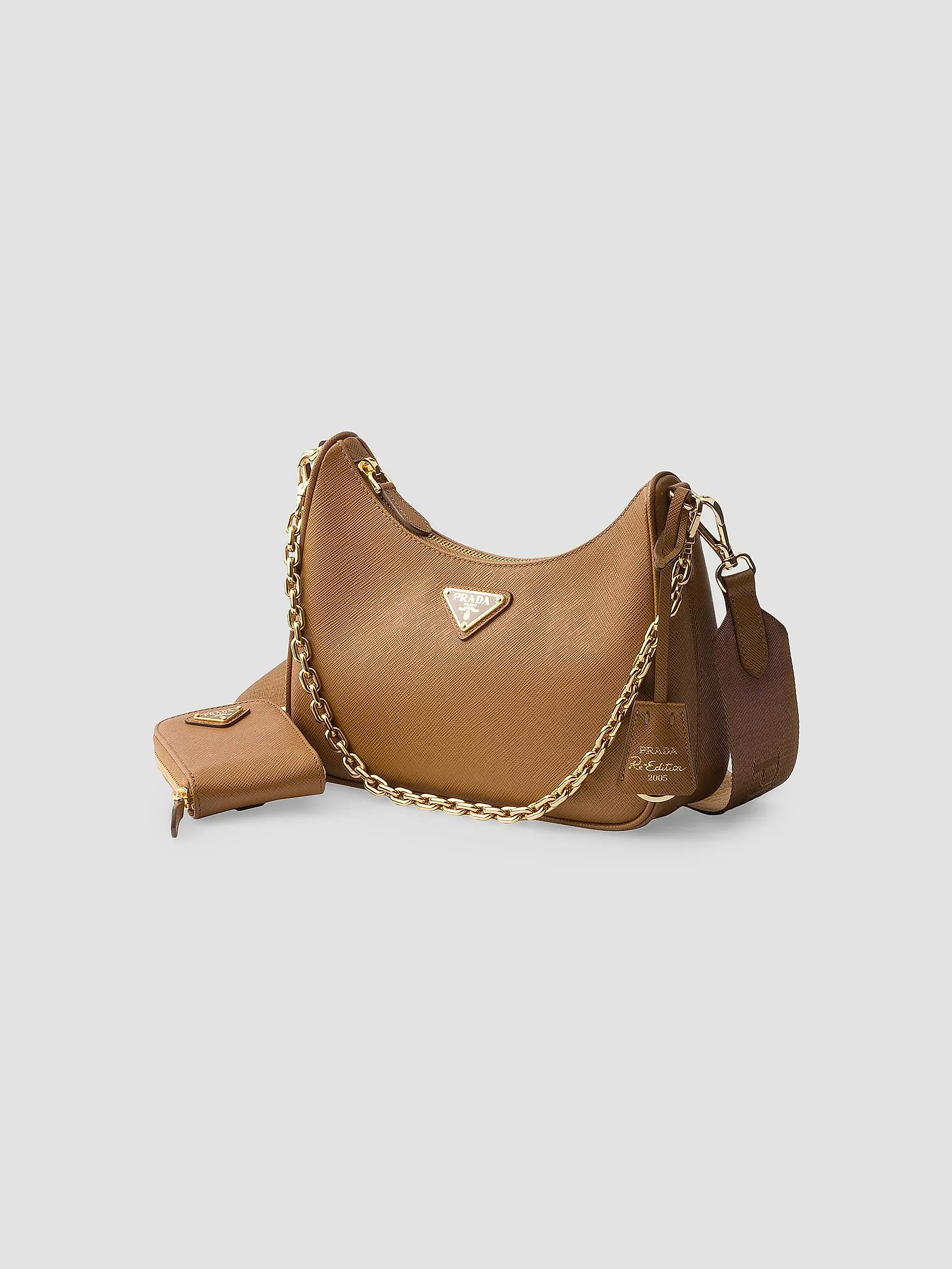 Prada Re-Edition 2005 Saffiano Leather Shoulder Bag | Saks Fifth Avenue | Saks Fifth Avenue