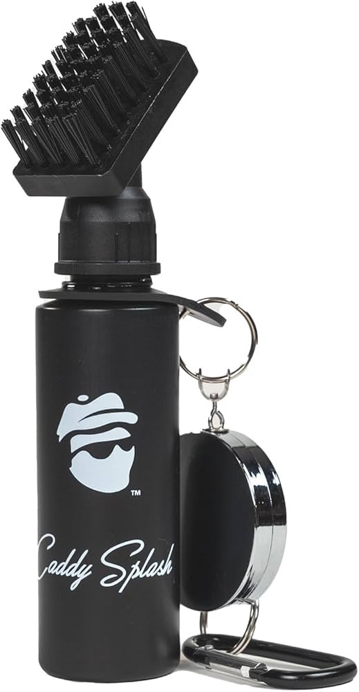 Caddy Splash Golf Water Brush - Retractable Brush with Nylon-Bristles Head - Wide Cleaning Covera... | Amazon (US)