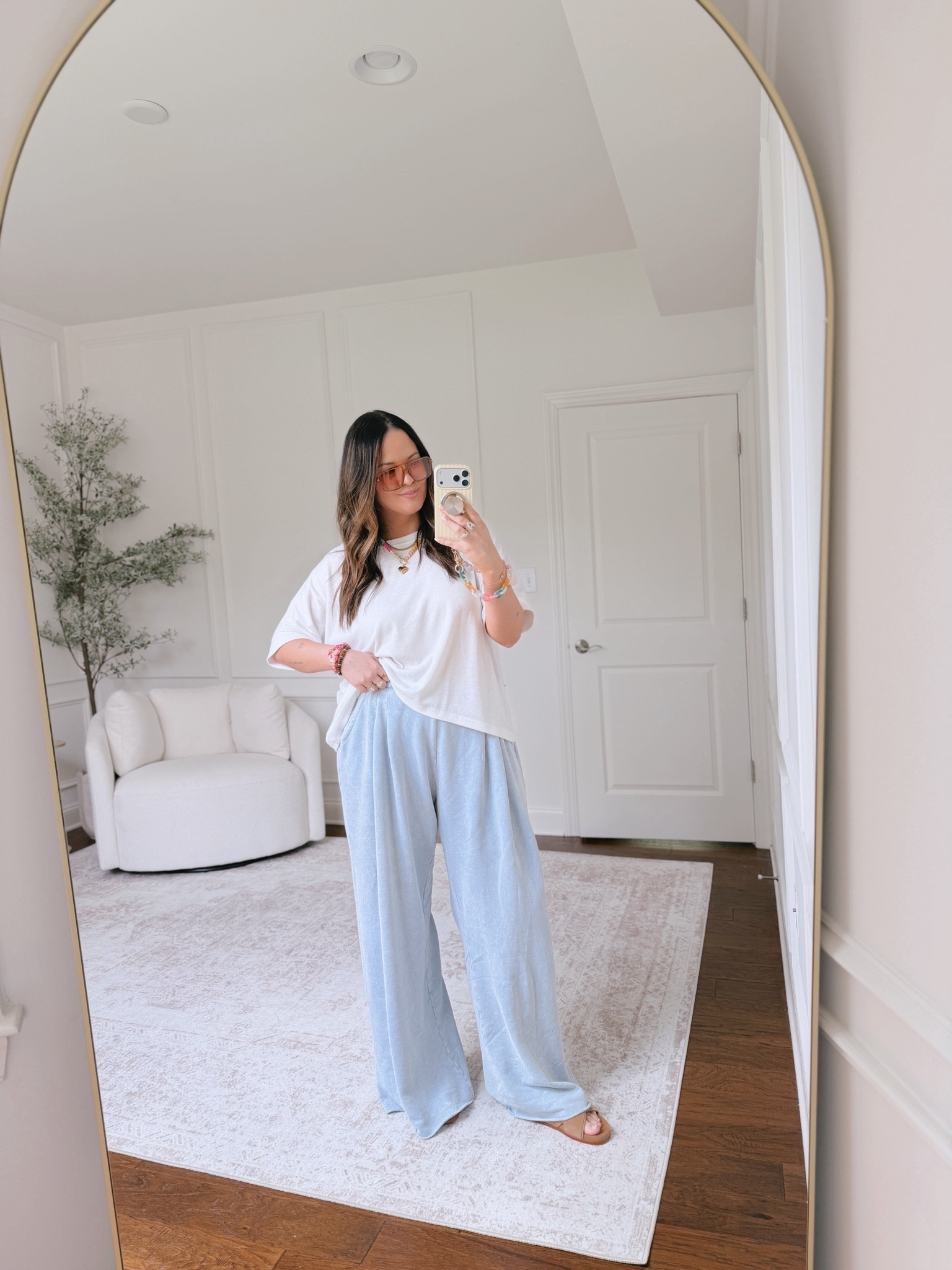 Wearing a large in both pieces

#LTKMidsize #LTKootd #LTKmomlife