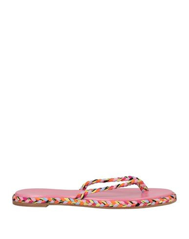 Antolina Paris Woman Thong sandal Pink Size 10 Textile fibers | YOOX (US)