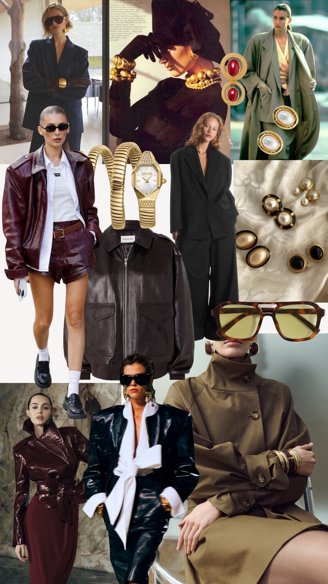 The Return of 80s Fashion

Power tailoring, sculpted silhouettes, and unapologetic glamour.
Structured blazers, rich leather, bold gold jewelry.

The attitude of the 80s returns, stronger and sharper for today.

80s fashion, 80s comeback, power dressing, vintage inspired style, tailored blazer, leather fashion, bold accessories, gold jewelry styling, fashion editorial, strong silhouettes

#LTKspring #LTKuk #LTKstyletip