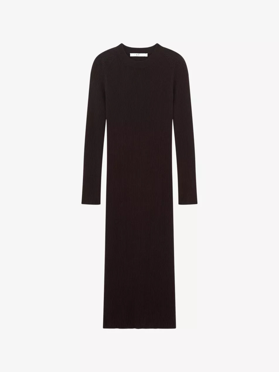 Liette ribbed-knit cashmere maxi dress | Selfridges