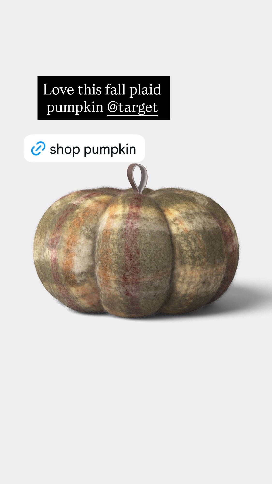 Love this fall plaid pumpkin @target.  

Target fall decor.  Target fall pumpkin.  Plaid pumpkin.  Fall pumpkin.

#LTKSeasonal #LTKHome #LTKOver40