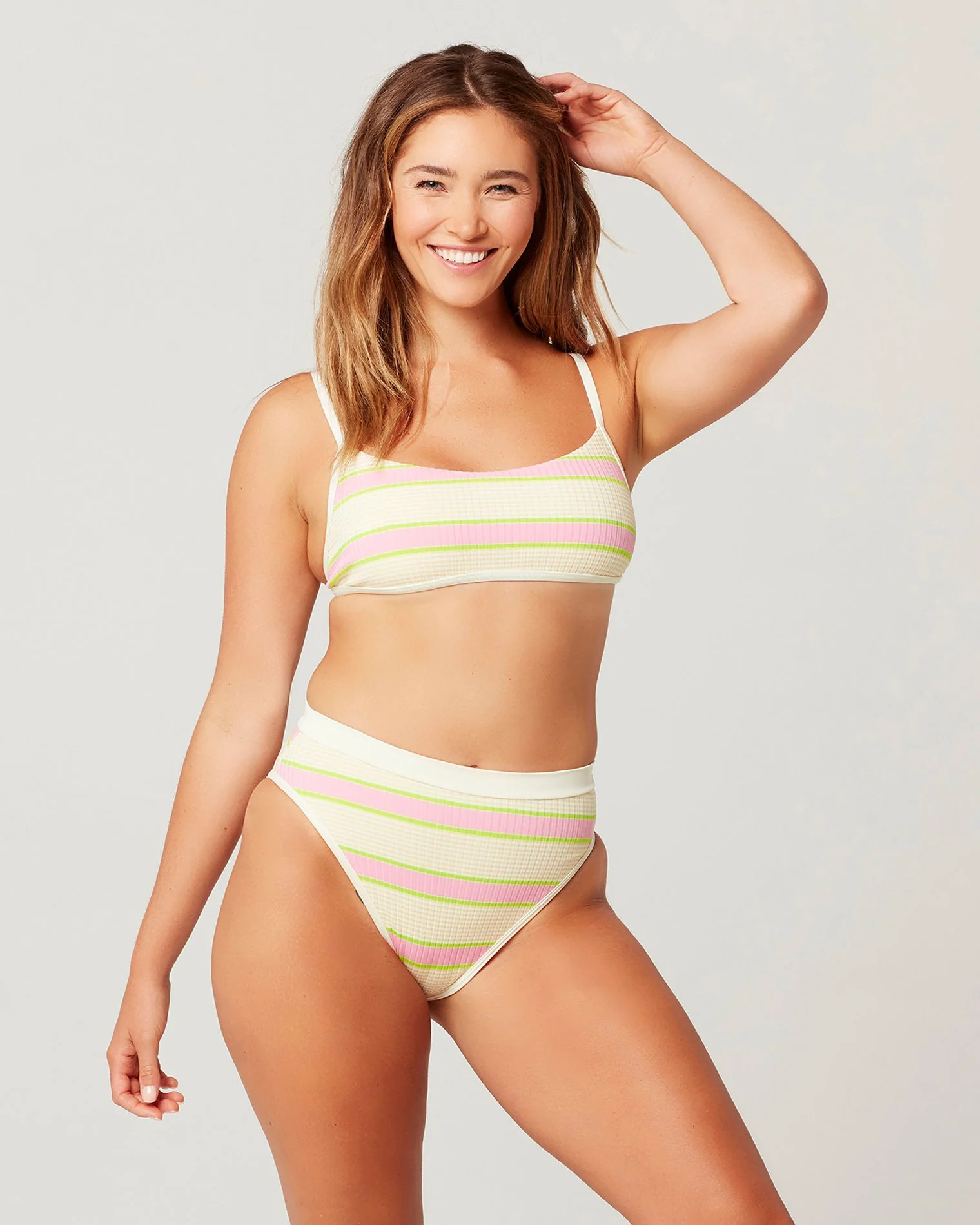 STRIPED GEMMA BIKINI TOP | L*Space