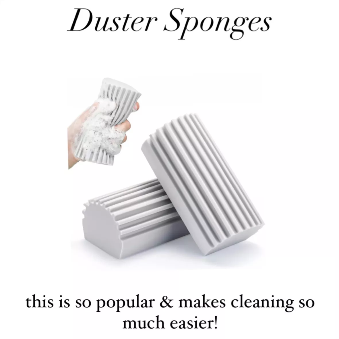 2-Pack Damp Clean Duster Sponge, … curated on LTK