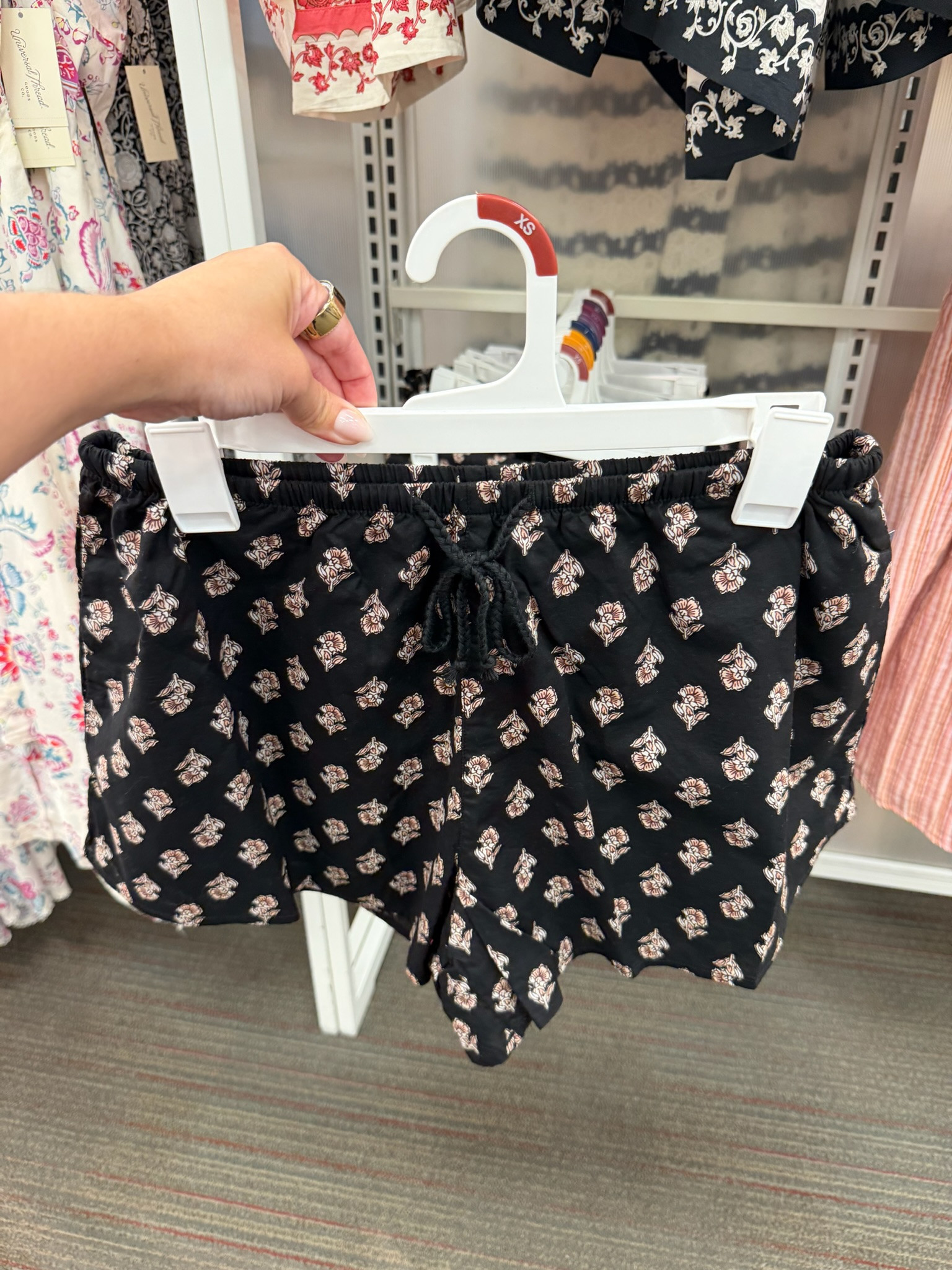 These printed pull-on shorts are giving Free People - the relaxed fit, flowy shape and tiny floral print make them such a cute summer Target find.
wedding guest dress summer, summer outfits over 40, summer dresses, country concert outfits, vacation outfits beach, date night outfits, teacher outfits, plus size fashion, work outfits, business casual workwear 

 #LTKgrwm #LTKootd #LTKSeasonal