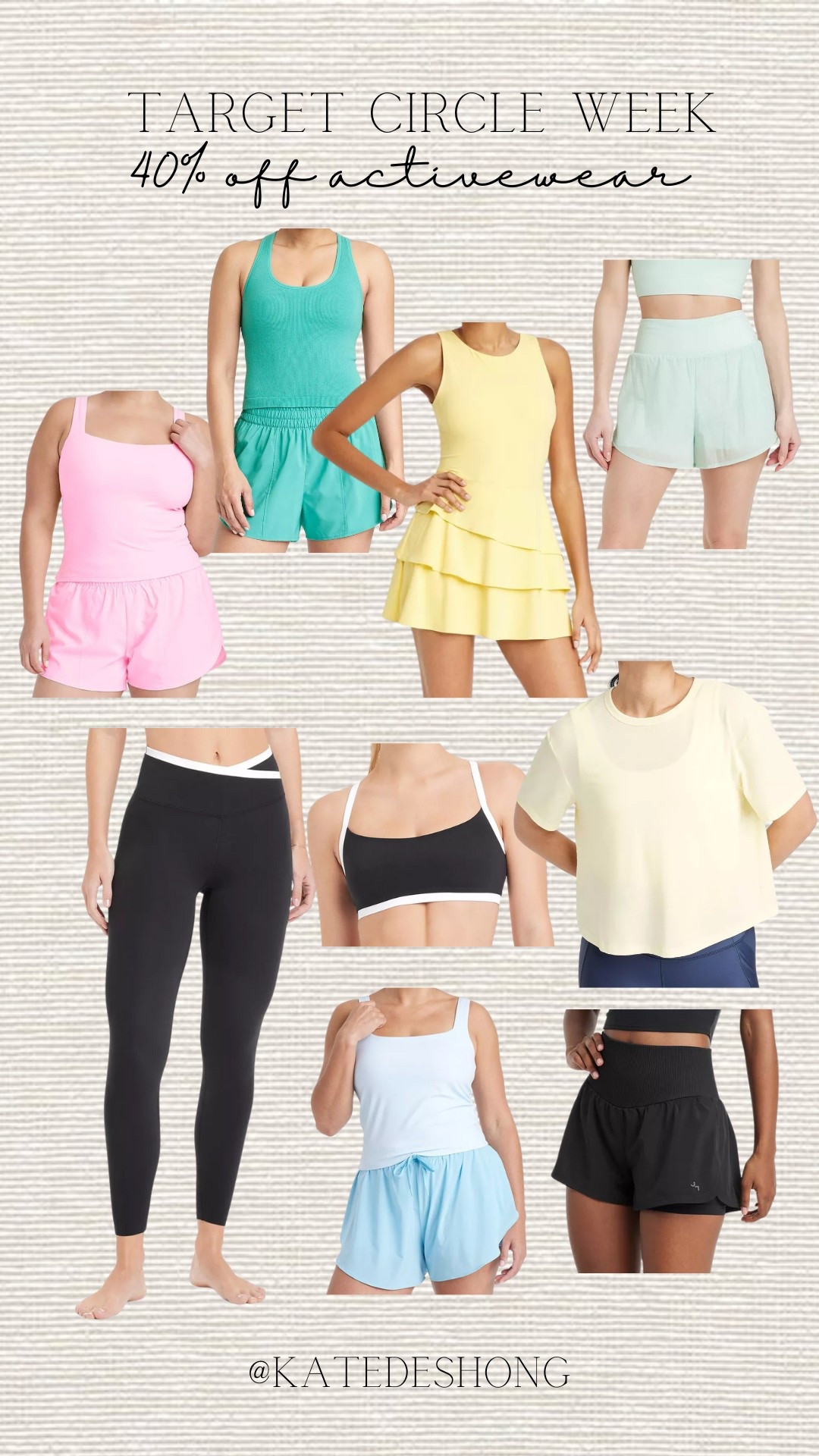 40% off activewear for target circle week!!! Everything is under $25 and I typically wear an XL! 

#LTKSaleAlert #LTKActive #LTKMidsize