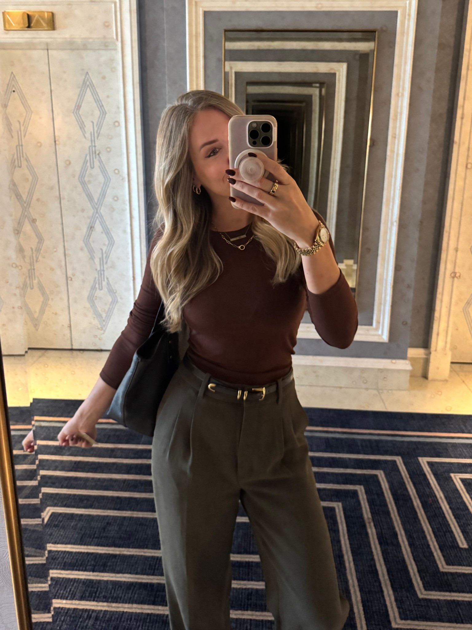 Workwear staples! My belt was thrifted but I’ve linked a similar one 

Top - medium 
Pants - 4

#LTKSaleAlert #LTKStyleTip #LTKWorkwear