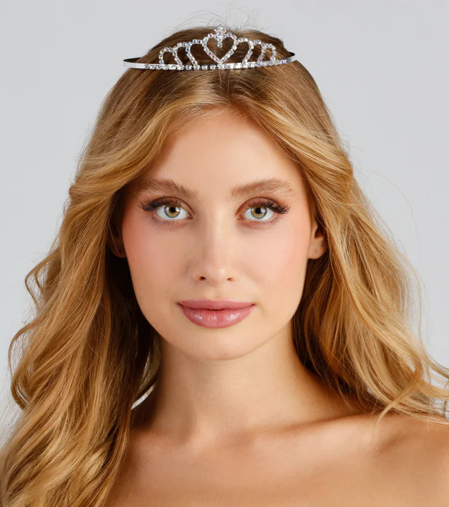 Fall In Love Rhinestone Tiara | Windsor Stores