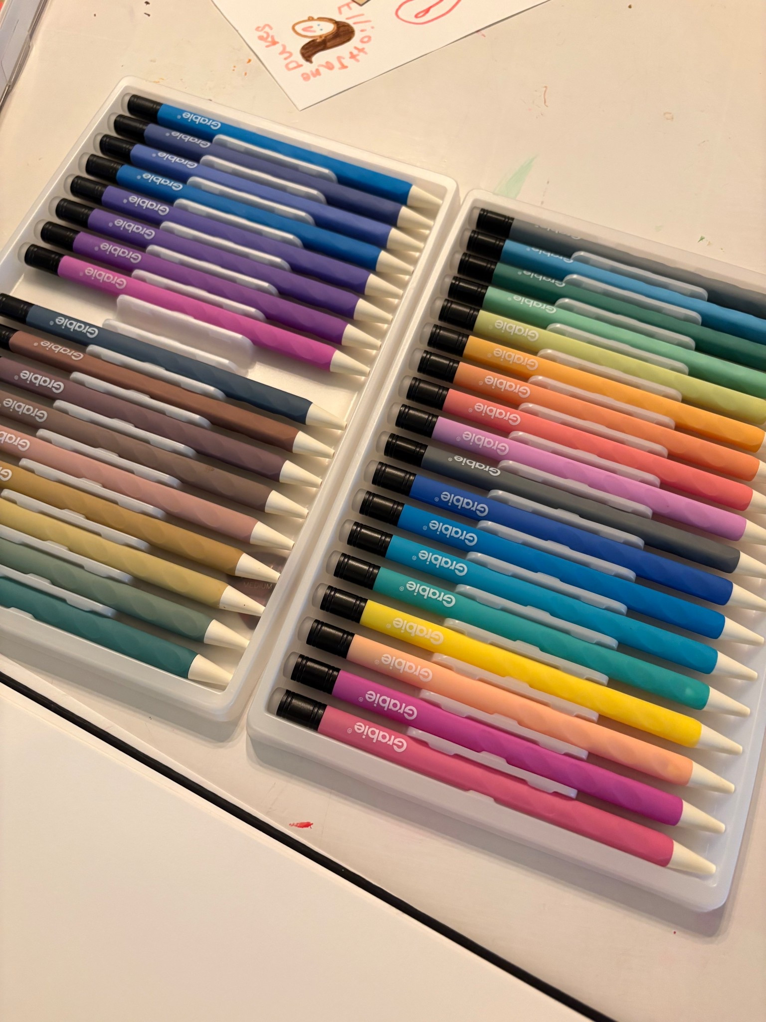 These erasable gel pens! 