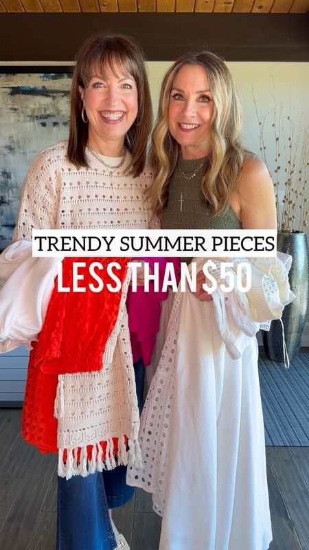 Trending summer fashion for a steal from @kohls !! They have all the coolest trends! Three summer trends we’re loving are crochet, chunky sandals, linen and eyelet! These styles and textures really amp up our summer style! What is your favorite trend??🌸 Get all of these looks for less with by taking advantage of Kohl’s Promotions & Kohl’s Rewards, all while racking up the Kohl’s Cash!💰 The savings will blow you away! Happy Shopping!🛍️ #kohlsfinds #kohlspartner #kohls

#LTKfindsunder50 #LTKsalealert #LTKover40