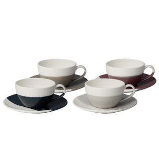 Coffee Studio Cappuccino Cup & Saucer (Set of 4) | Royal Doulton | Royal Doulton
