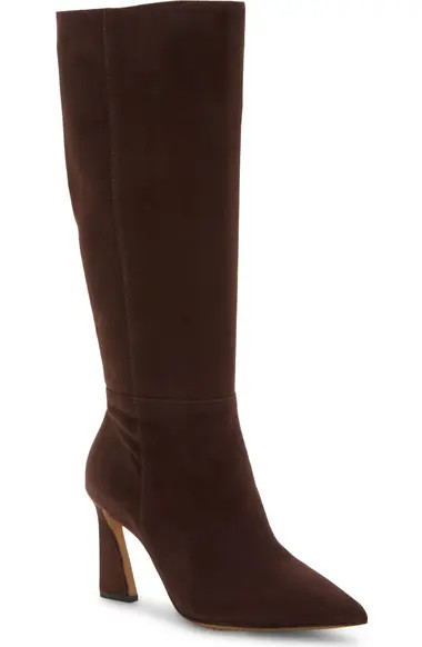 Vince Camuto Tressara Pointed Toe Knee High Boot (Women) (Regular & Wide Calf) | Nordstrom
