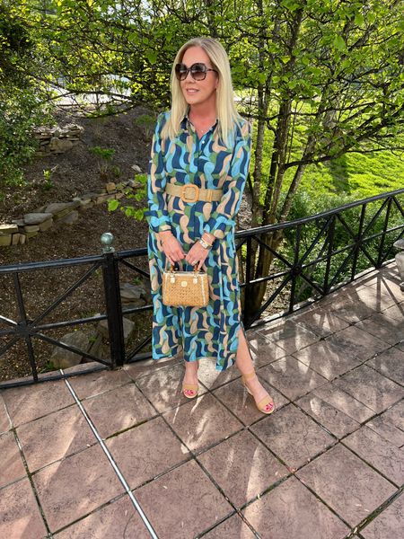 I got to wear my new dress for our anniversary dinner at Prime 44 while at The Greenbrier. I sized down to XS and styled with my own belt. 

#LTKstyletip #LTKover40 #LTKtravel