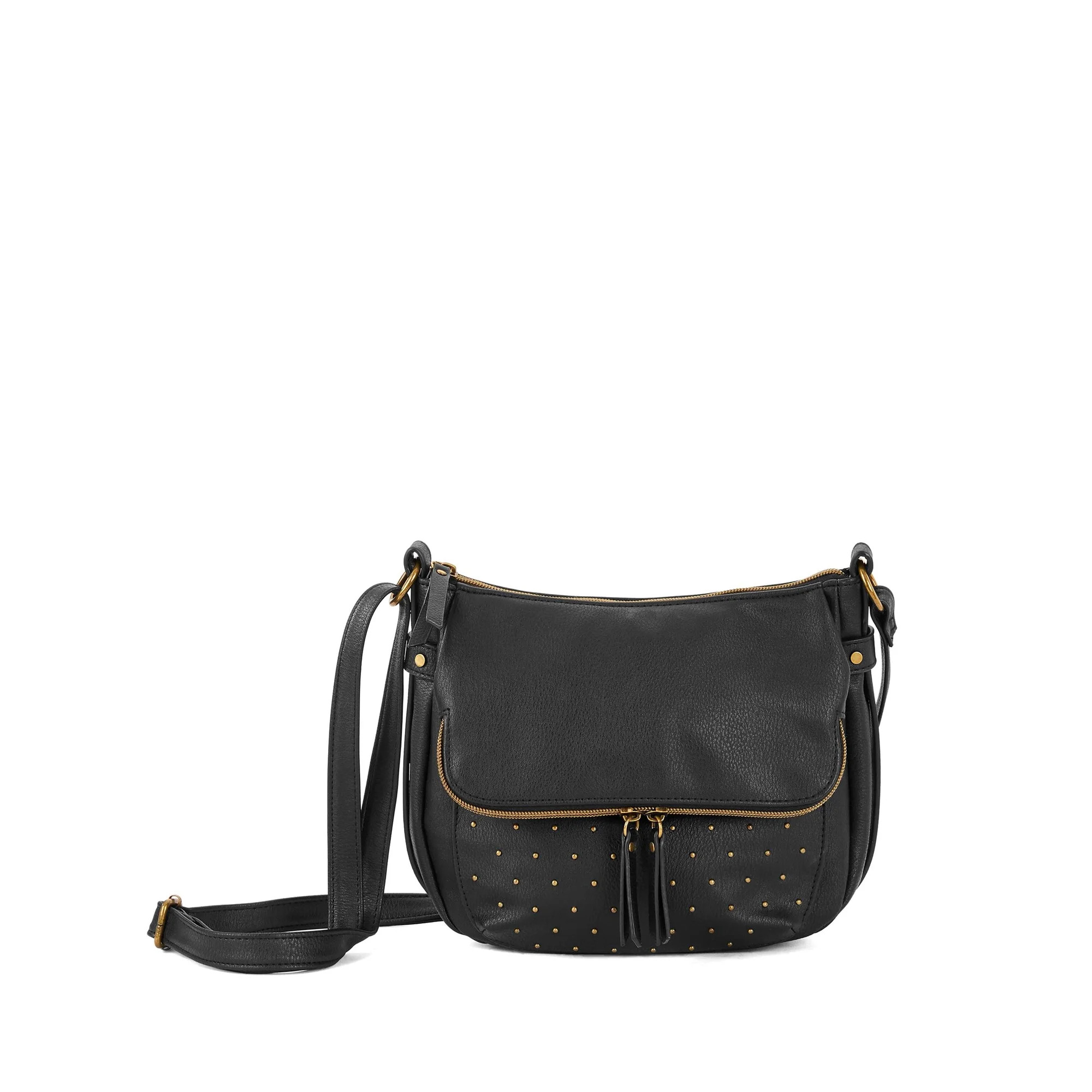 Time and Tru Dayana Essential Crossbody Bag with Adjustable Strap | Walmart (US)