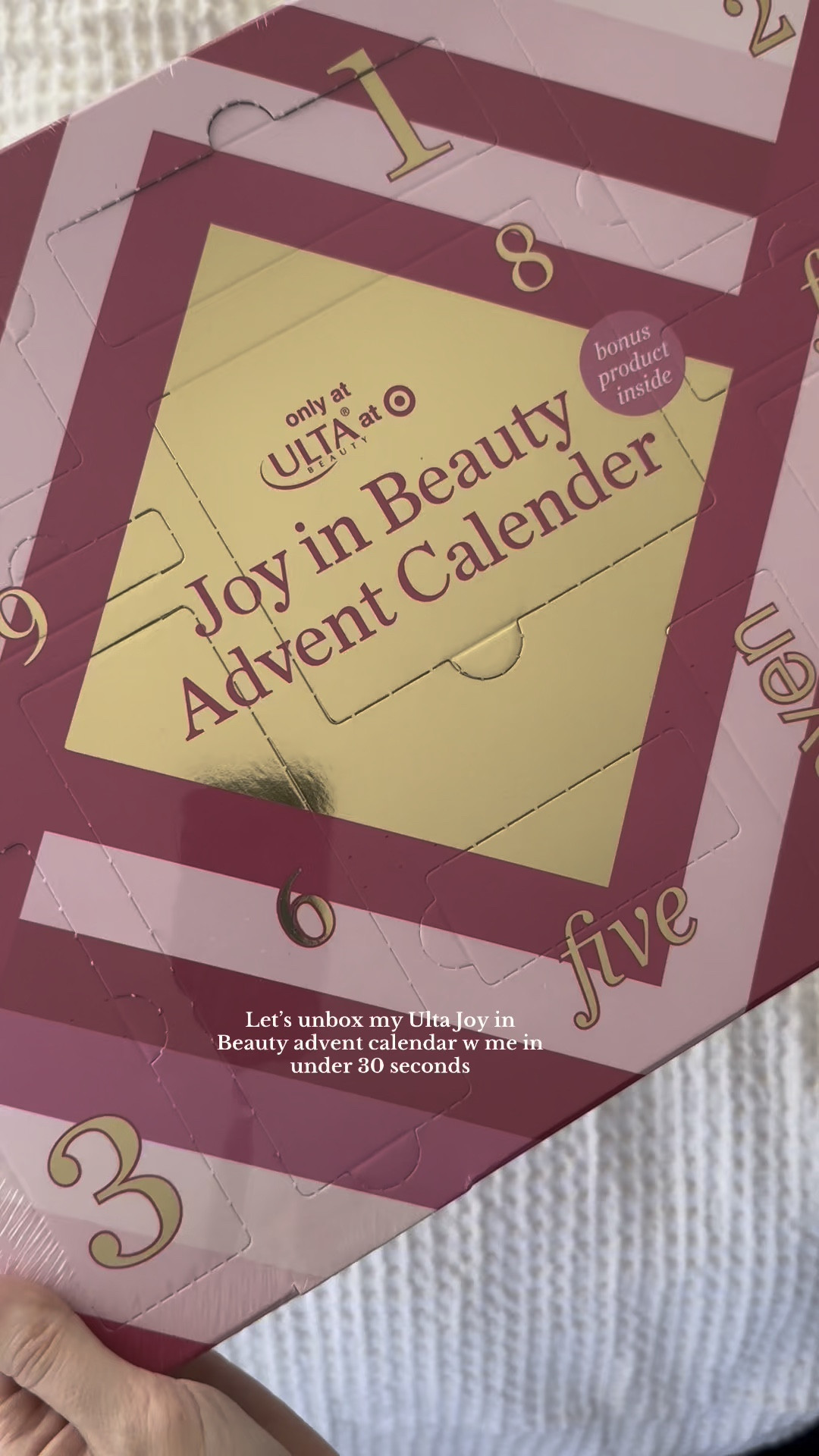 Ulta beauty advent calendar 

#LTKGiftGuide #LTKHoliday #LTKSeasonal