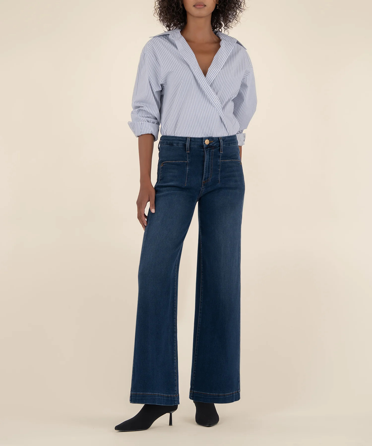 Meg High Rise Wide Leg , Exclusive - Kut from the Kloth | Kut From Kloth