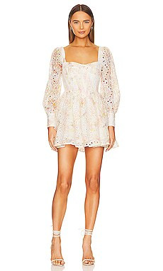 Bardot Lila Flounce Dress in Sunny Floral from Revolve.com | Revolve Clothing (Global)
