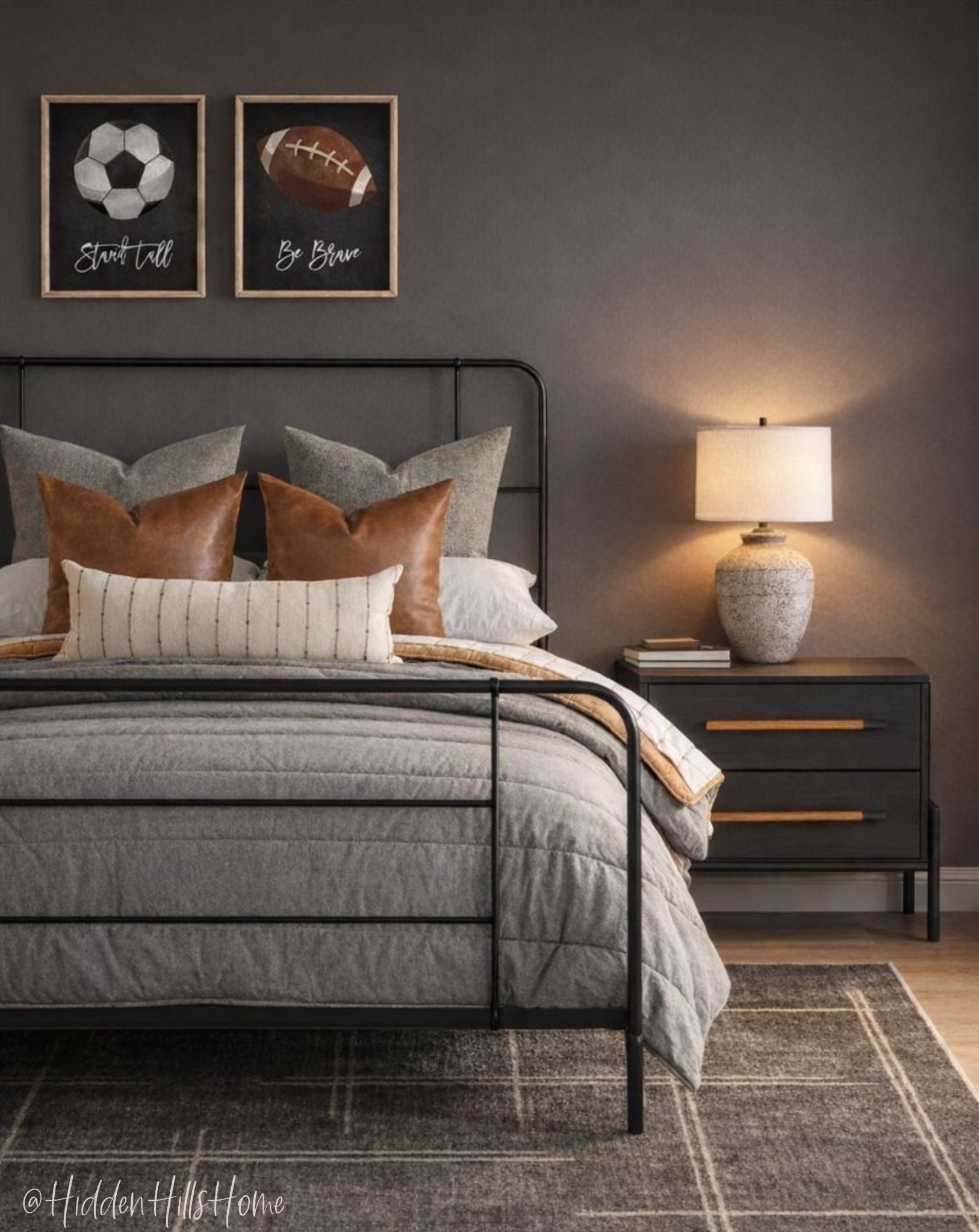 Teen boys room decor, teen boys bedroom mood board, masculine boys bedroom decor ideas, teen room design #boysbedroom

#LTKHome #LTKSaleAlert #LTKKids