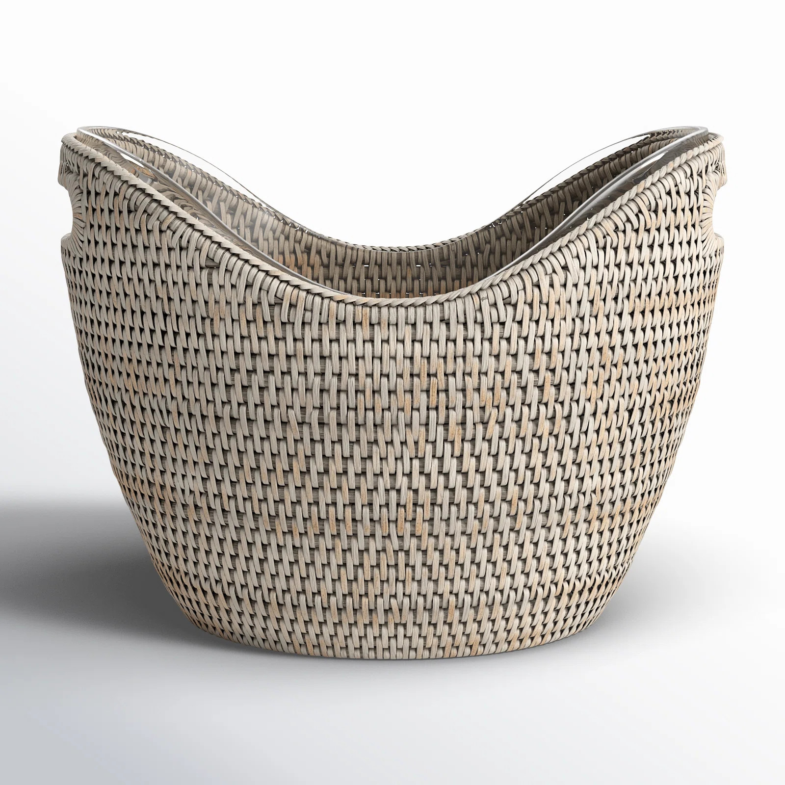 Mika Rattan Beverage Tub | Wayfair North America