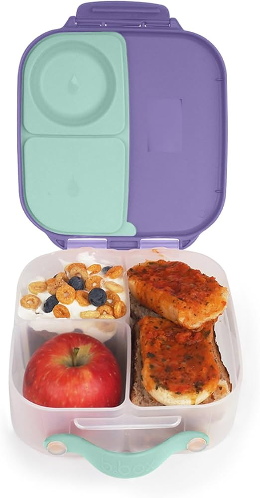 Amazon.com: b.box Mini Lunch Box for Kids: Lunch Snack Container with 2 Leak Proof Compartments. ... | Amazon (US)