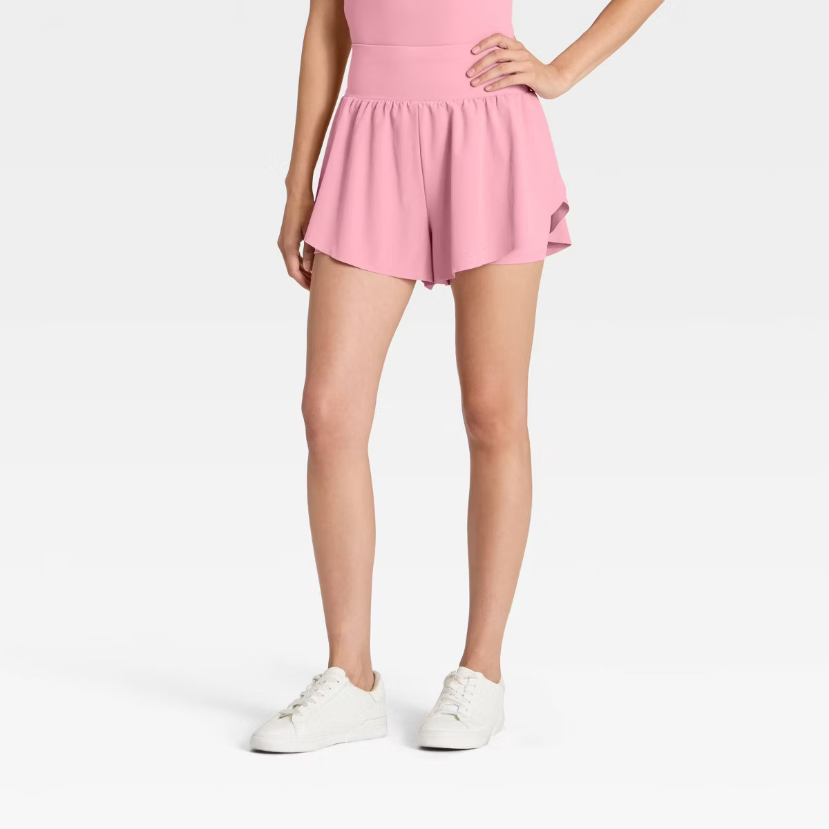 Women's Active Light High-Rise Flutter Run Shorts 3" - All In Motion™ | Target