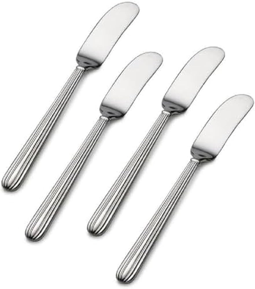Mikasa 5148175 Italian Countryside Stainless Steel Spreader, Set of 4 | Amazon (US)