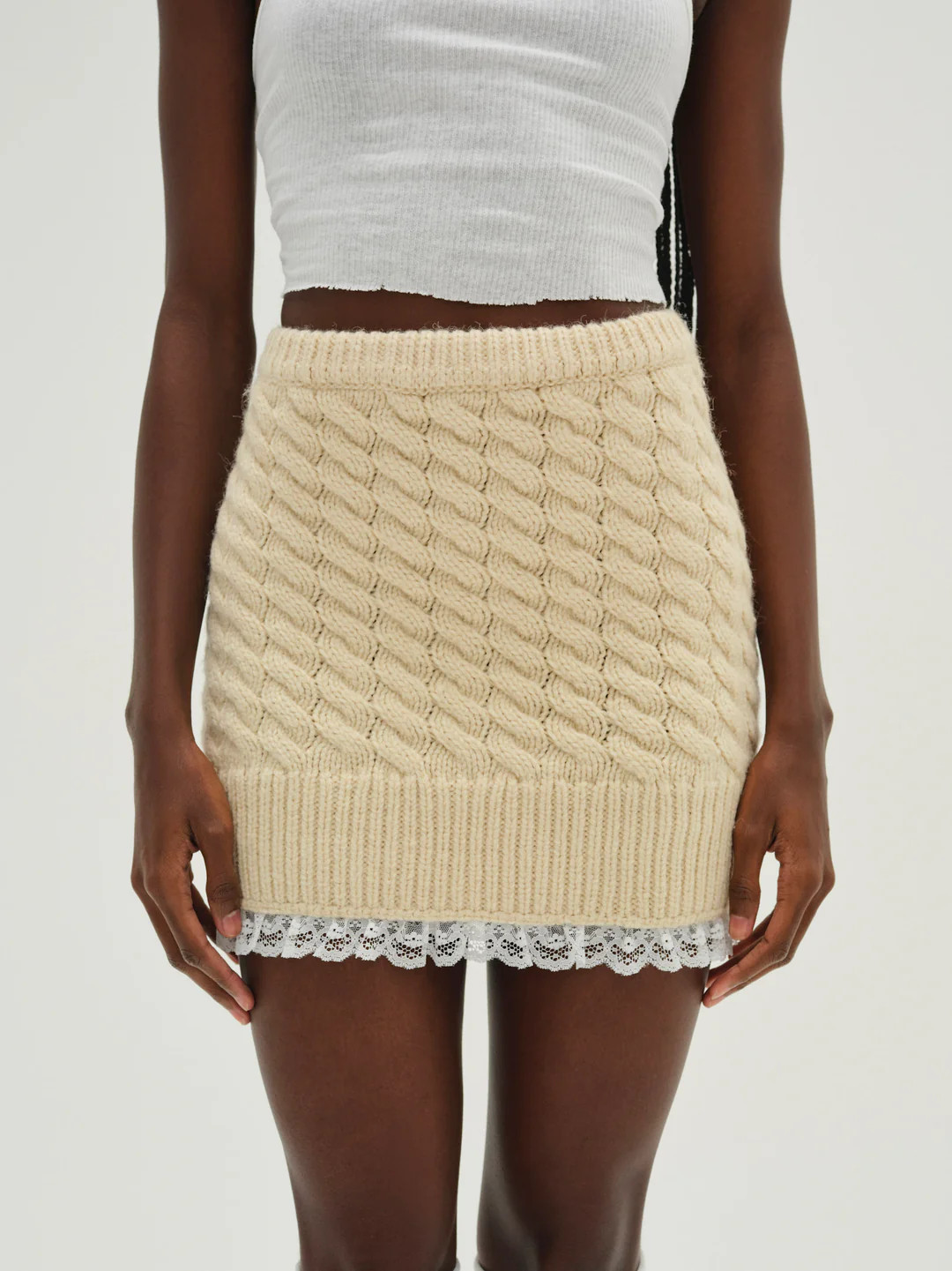 Milana Knit Mini Skirt | For Love & Lemons