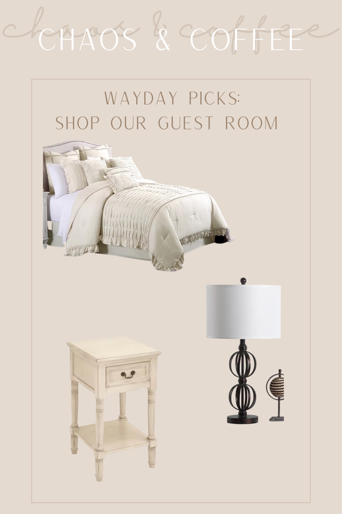 Wayfair home finds // Way Day sale finds // guest room home furniture 

#LTKhome #LTKsalealert #LTKFind