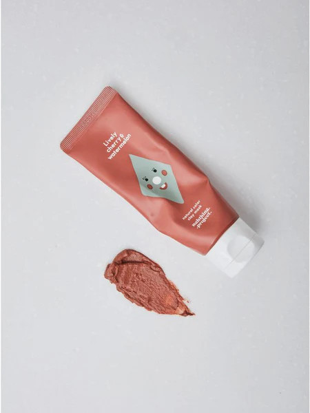 Lively Cherry & Watermelon Clay Mask by Nahthing Project | Mochi Kids