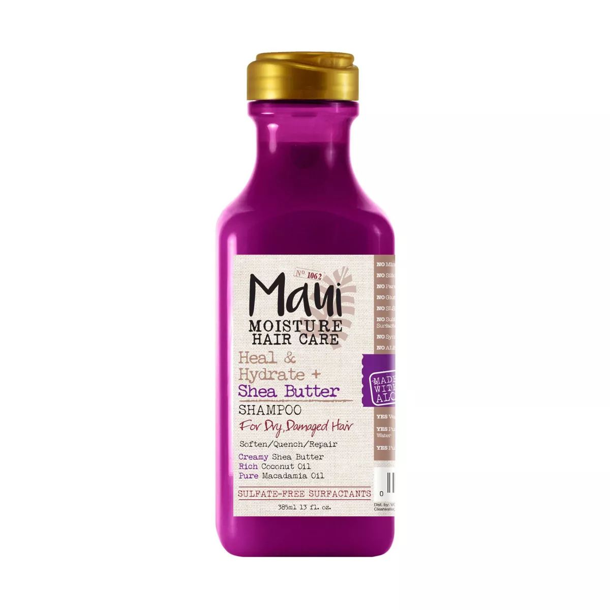 Maui Moisture Heal & Hydrate + Shea Butter Shampoo for Tight Curly Hair - 13 fl oz | Target