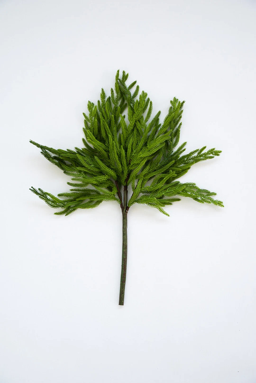 Artificial Norfolk Pine Branch Natural Touch Life Like - Etsy | Etsy (US)