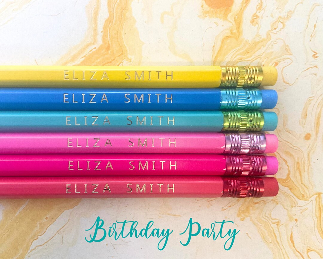 Custom Pencils, Personalized Pencils, Back to School, Gift, Wedding, Birthday, Teacher Gift, Teac... | Etsy (US)