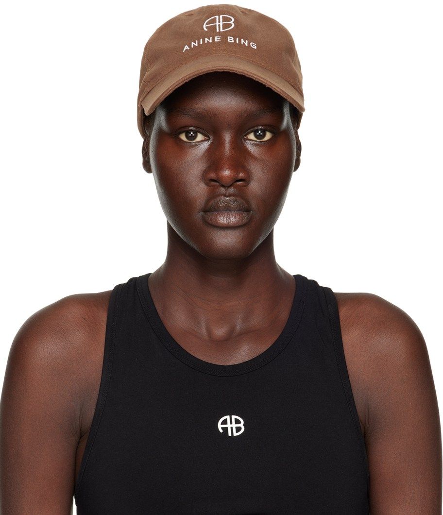 ANINE BING - Brown Jeremy Cap | SSENSE