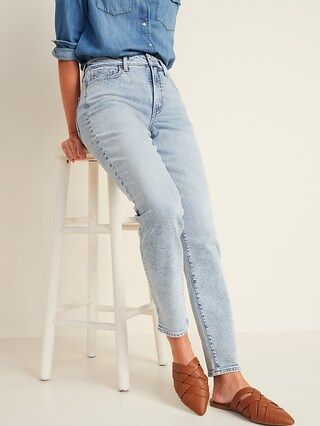 High-Waisted O.G. Straight Ankle Jeans for Women | Old Navy (US)