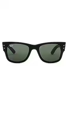 Ray-Ban Mega Wayfarer in Black from Revolve.com | Revolve Clothing (Global)
