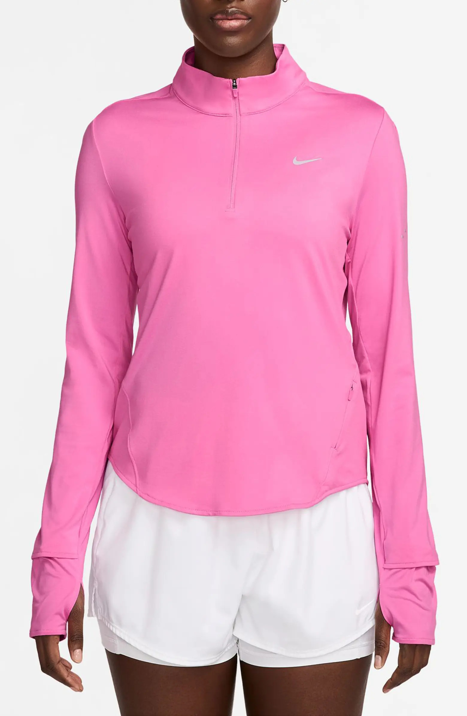 Swift Dri-FIT UV Half Zip Running Top | Nordstrom