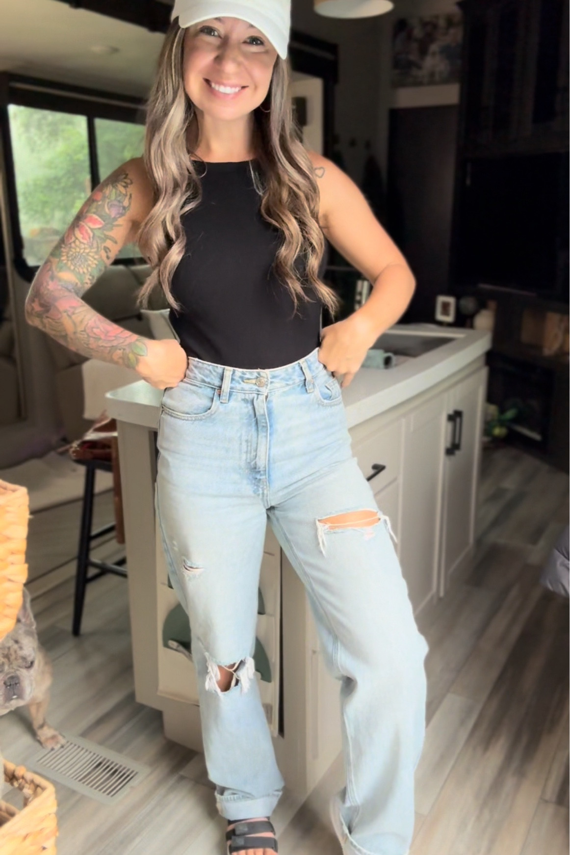 I can't get over how amazing and comfy these Pacsun boyfriend jeans are!