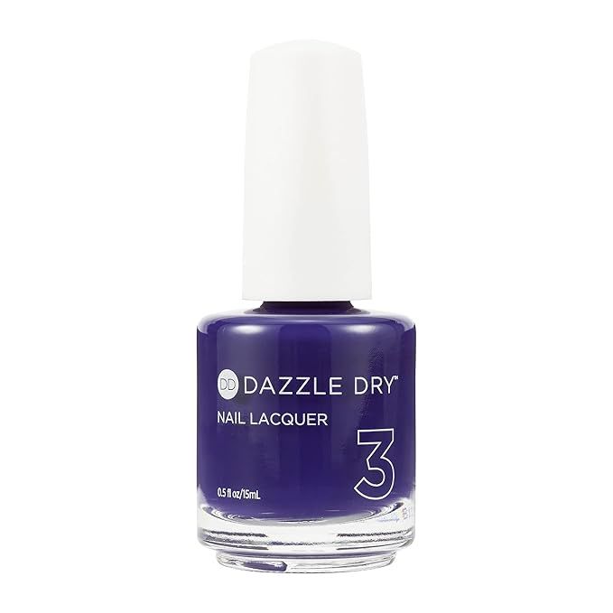 Dazzle Dry Nail Lacquer (Step 3) - Flair - An opaque dark purple indigo. Full coverage cream. (0.... | Amazon (US)