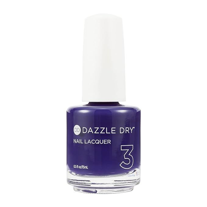 Dazzle Dry Nail Lacquer (Step 3) - Flair - An opaque dark purple indigo. Full coverage cream. (0.... | Amazon (US)