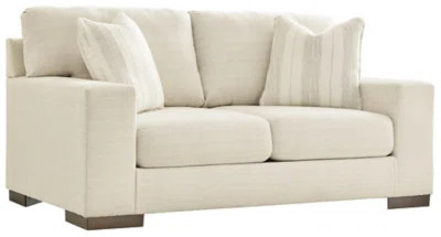 Maggie 70" Square Arm Loveseat with Reversible Cushions | Wayfair North America
