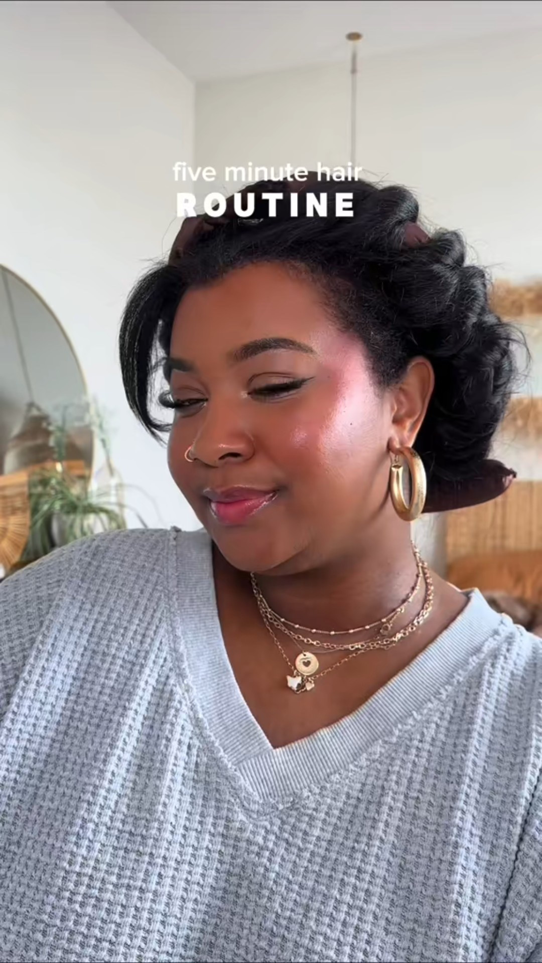 Heatless curls with luv me hair 🤍

#LTKBeauty