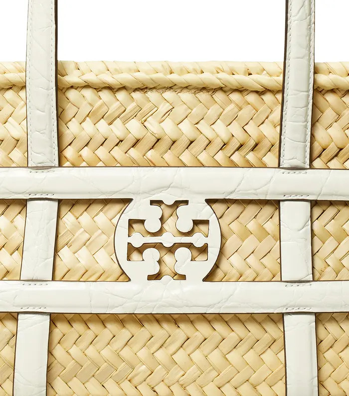 Tory Burch Ella Small Straw Basket Tote | Nordstrom | Nordstrom