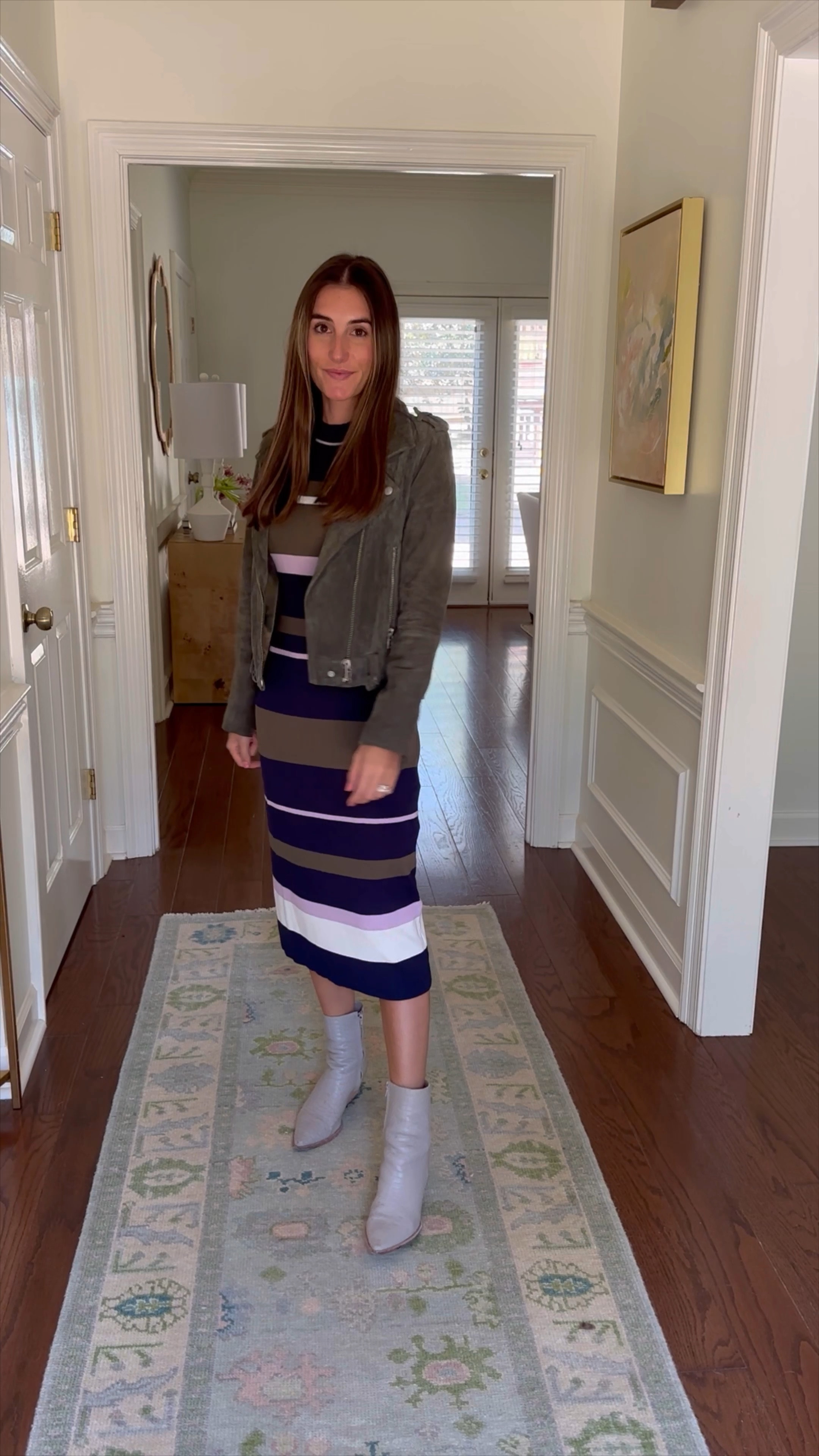 Fall sweater dress from Walmart for $30! I’m wearing an XS! 

#LTKSeasonal #LTKfindsunder50 #LTKfindsunder100