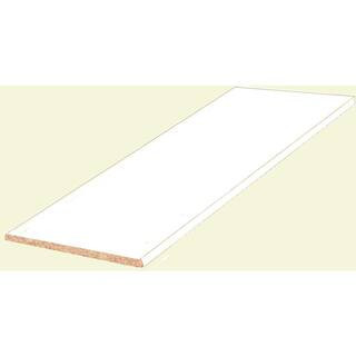 White Melamine Wood Shelf 14 in. D x 72 in. L 1605116 - The Home Depot | The Home Depot